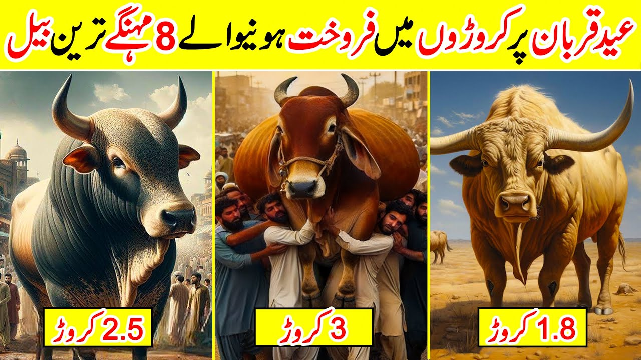 Most Expensive Qurbani Bull in Pakistan 2024 | Amazing Info