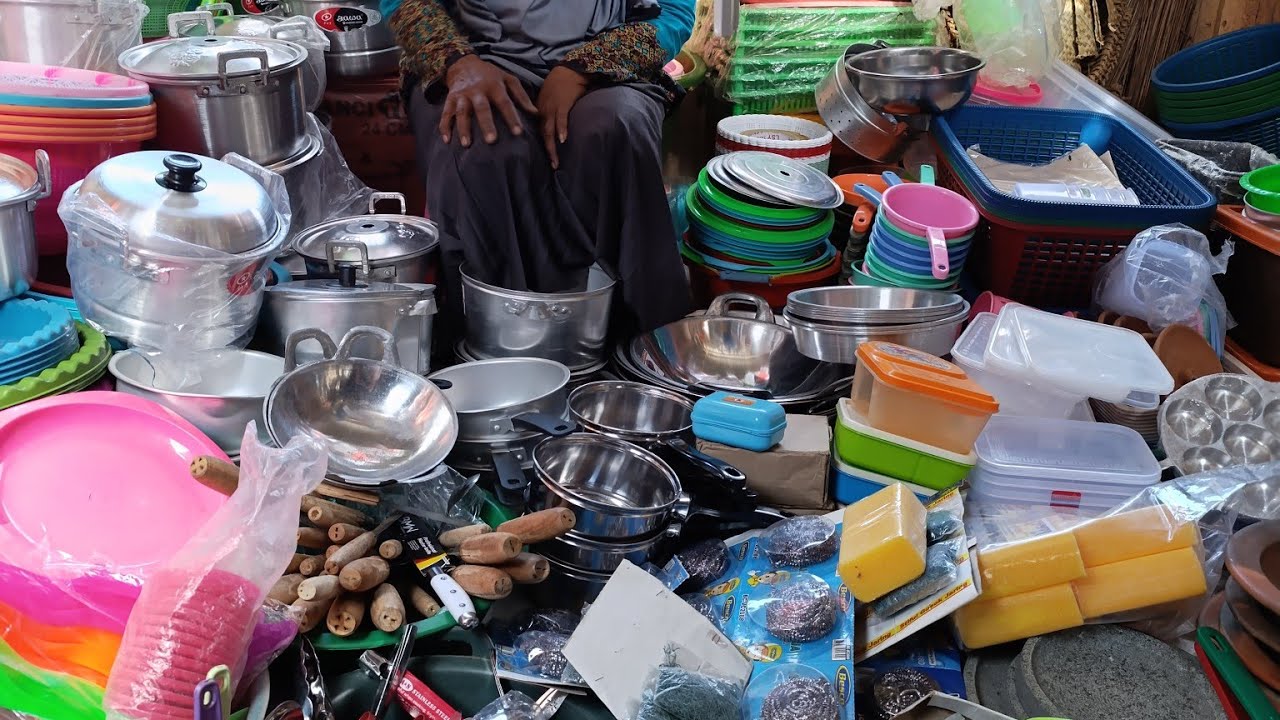 suasana pasar pule hari inilur..