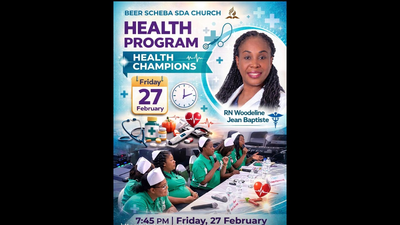 Beer-Scheba Haitian SDA Church  | Program De Sante | 02/27/2026