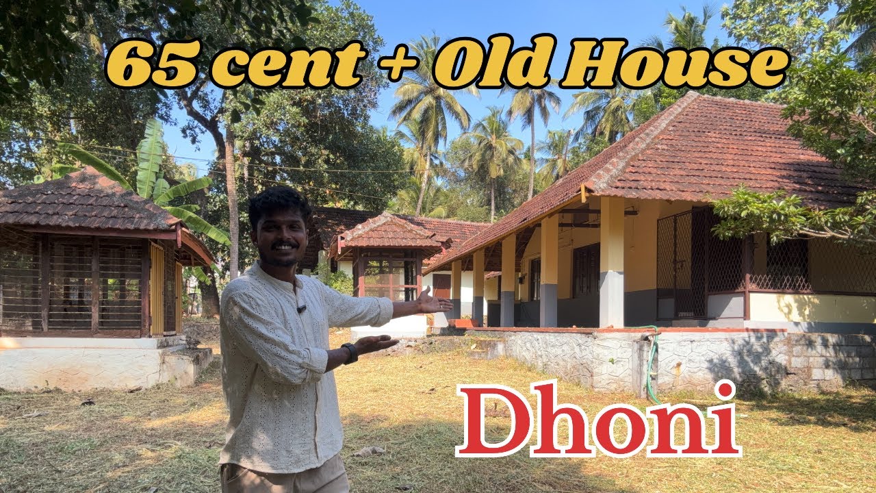  No 284 just 4 km from Palakkad Junction / Olavakode Railway Station, 65 cents of land, an old house