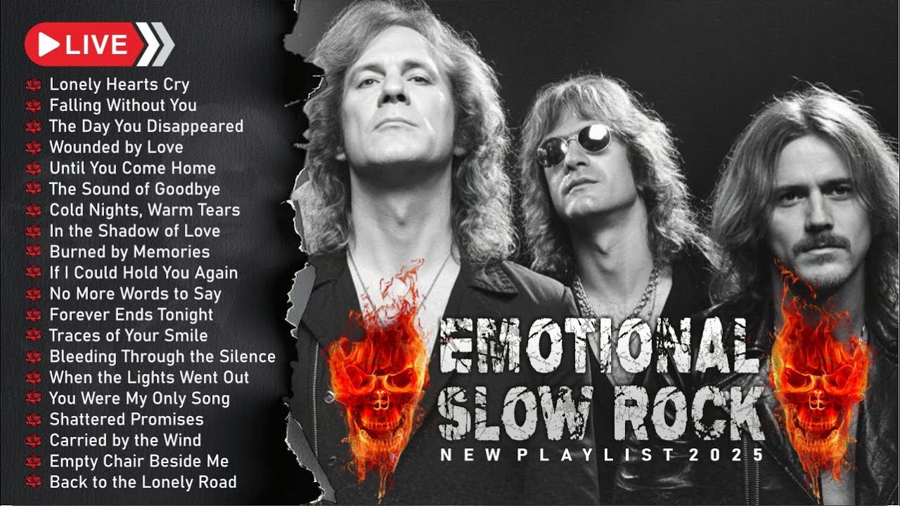 BEST RELAXING Slow Rock Music 2025 Playlist  🎧 Rock | Ballad | Sleep | Soft Rock | Enjoy