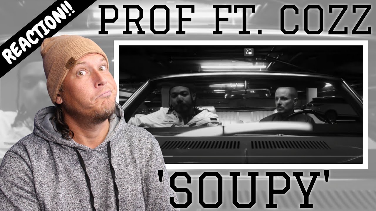 PROF - SOUPY feat. COZZ (REACTION!!) He Doesn't Miss!! (Taken From Livestream)