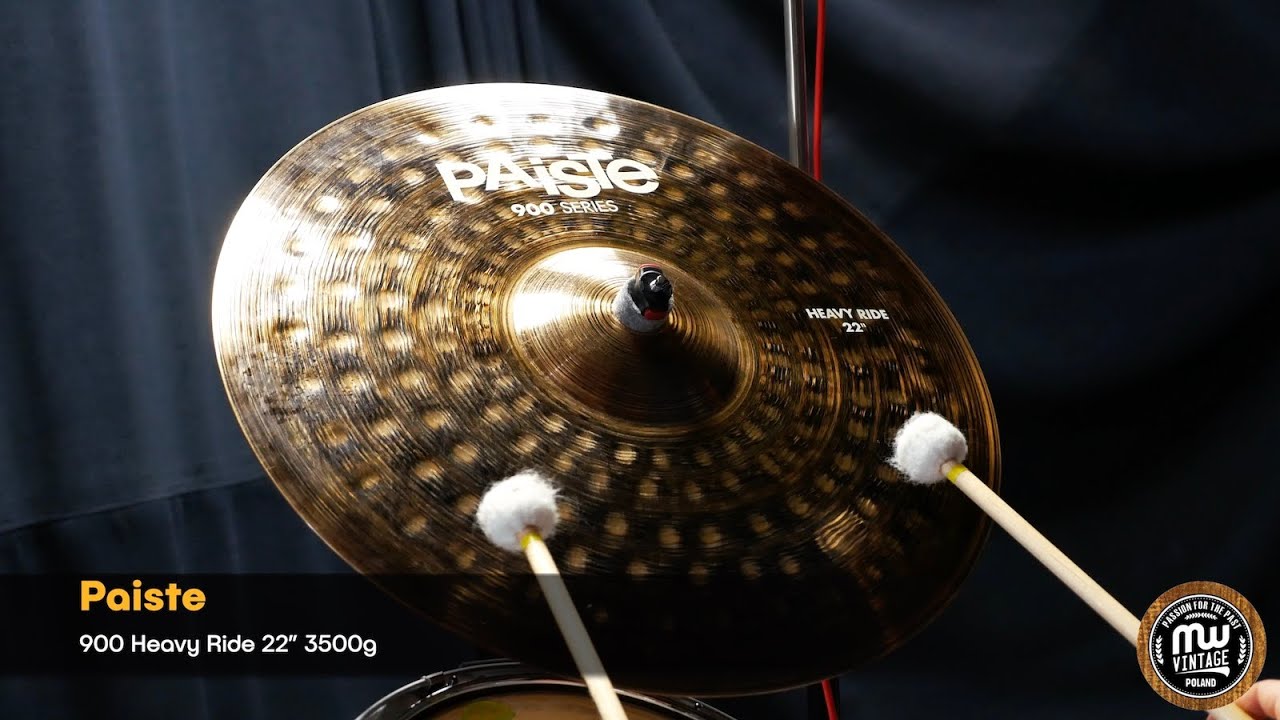 MW-Vintage.pl -  Paiste 900 Heavy Ride 22” 3500g 4K