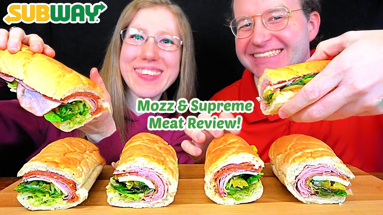 Subway® Mozza Meat & Supreme Meat Sub Review!