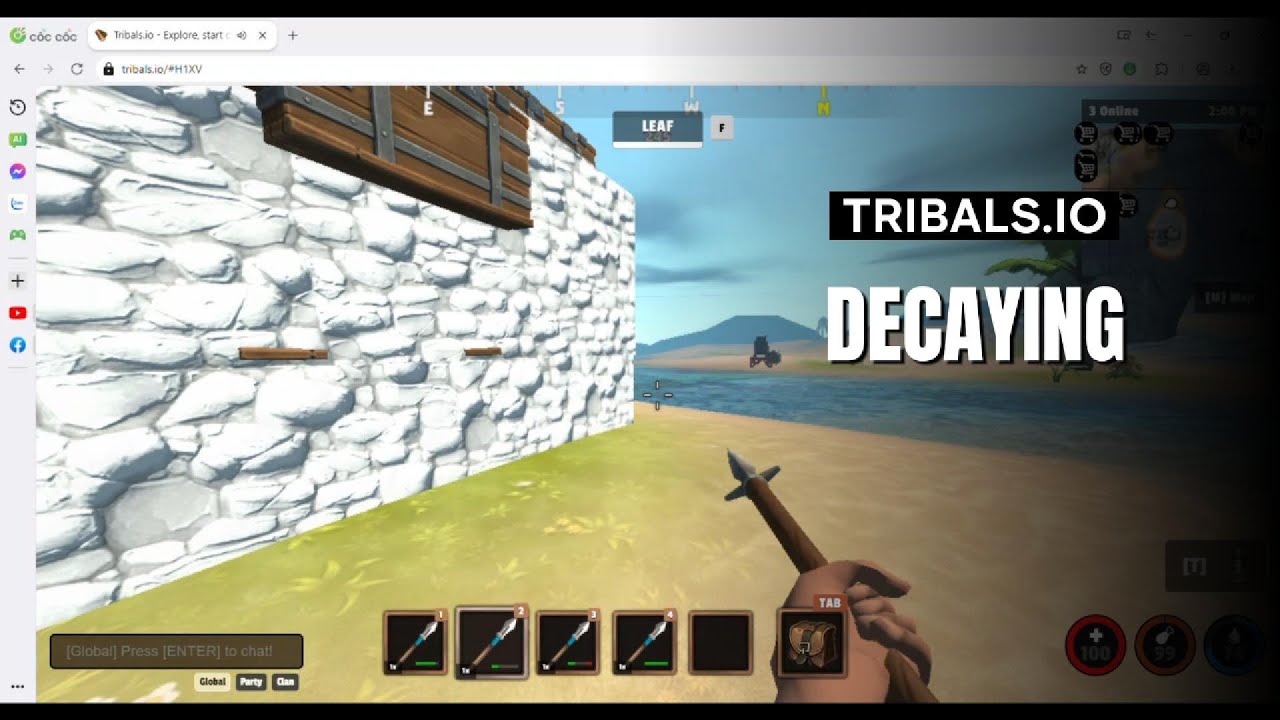 Tribals.io base decaying!