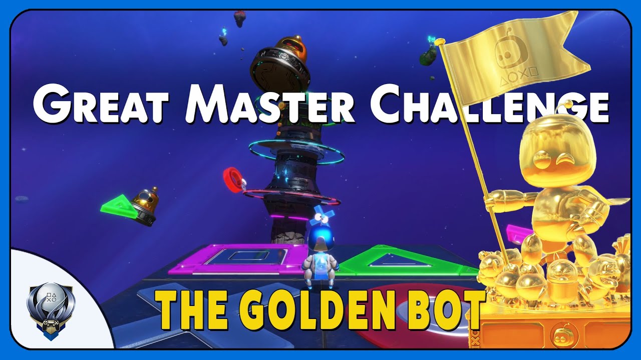 Astro Bot - How to Rescue The Golden Bot at the Top of the Statue - Special Master Bot