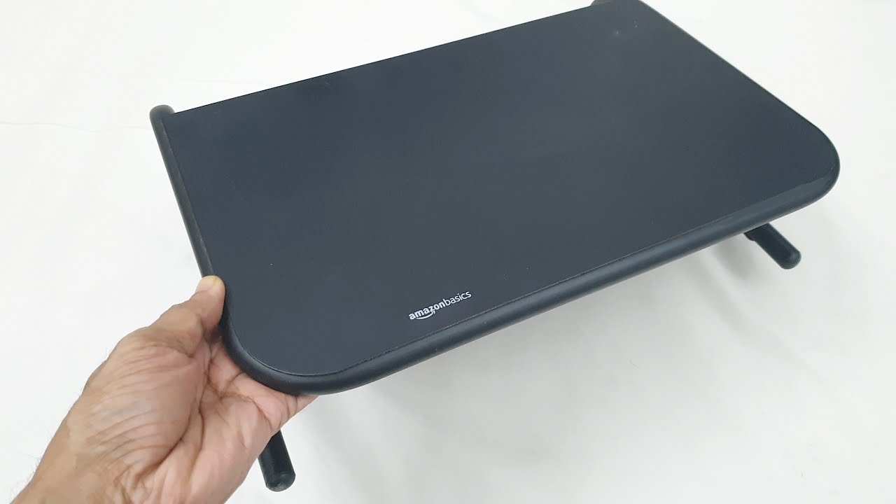 Amazon Basics Monitor Stand  (using it to raise 14-inch laptop)