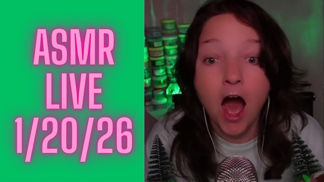 This ASMR Whisper Party is Bumpin’! (Some Loud Moments) Live, Multi Trigger, Whispering + Music 💚