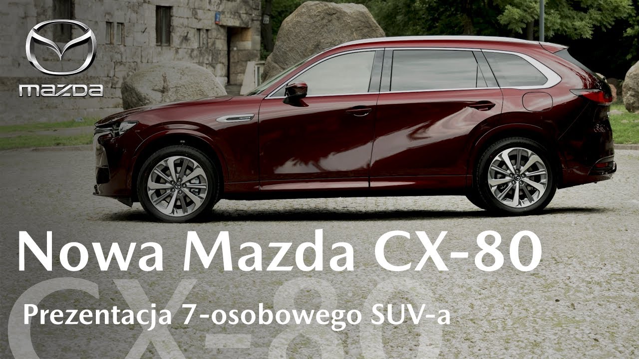Nowa Mazda CX-80 | Prezentacja 7-osobowego SUV-a