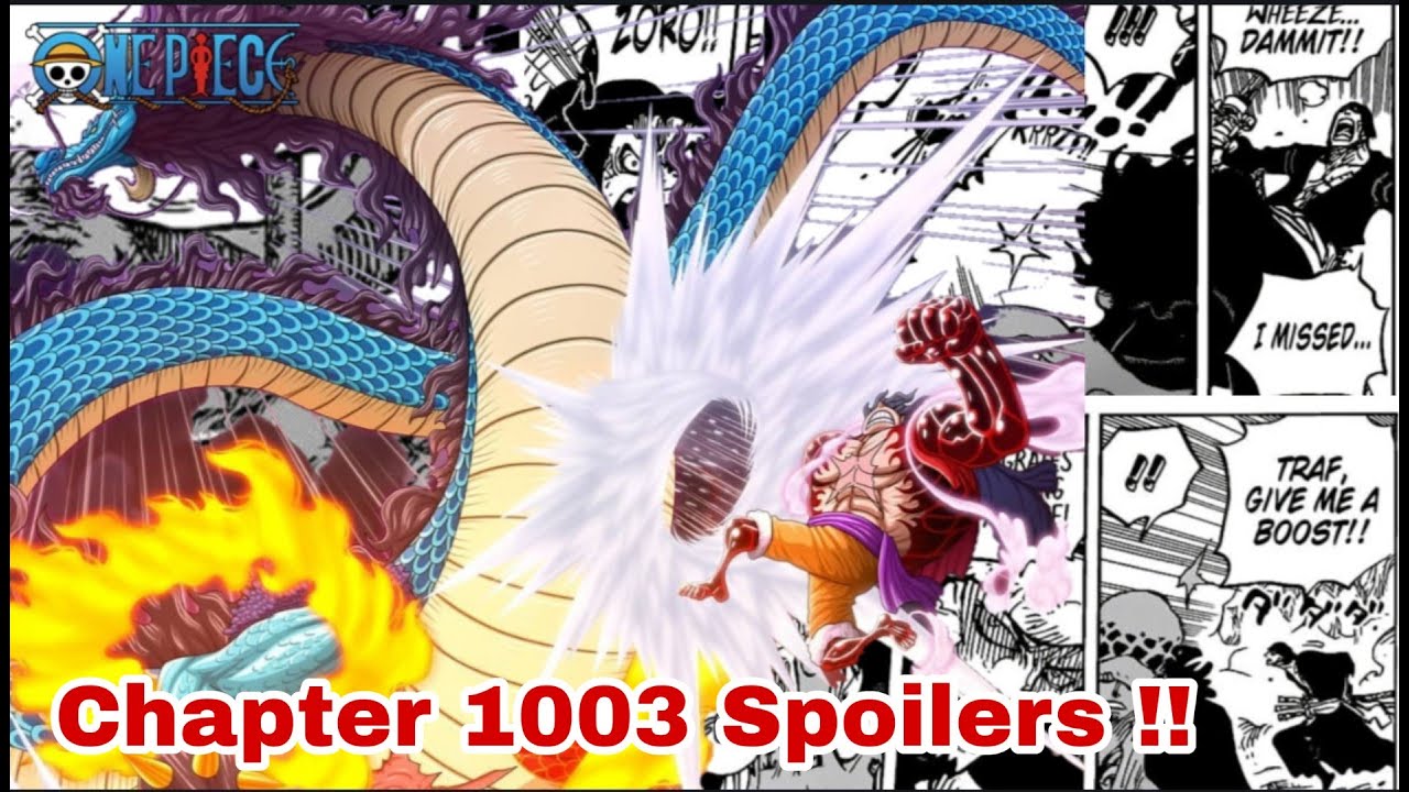 One Piece - Chapter 1003 Spoilers & Release Date !!!