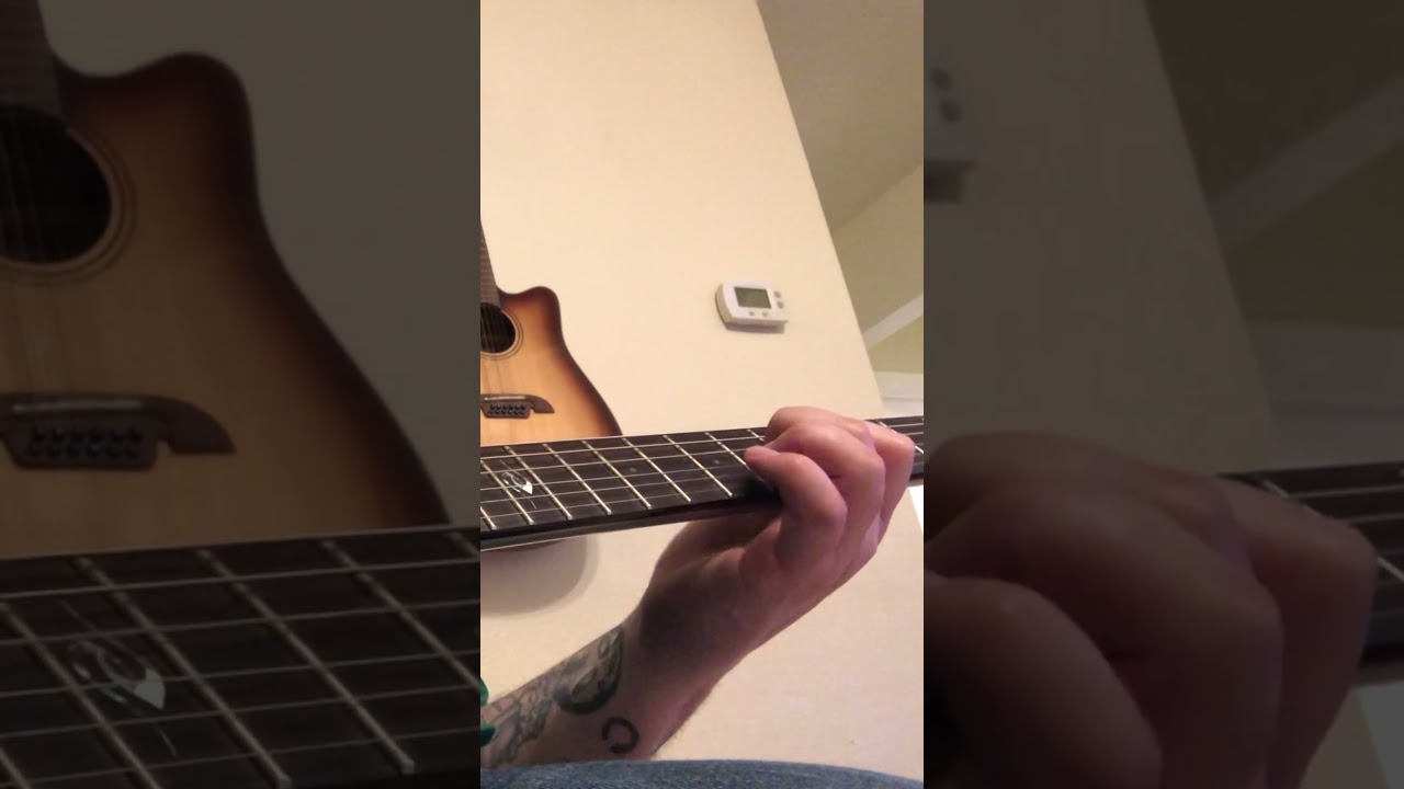 Relaxing guitar riff 
