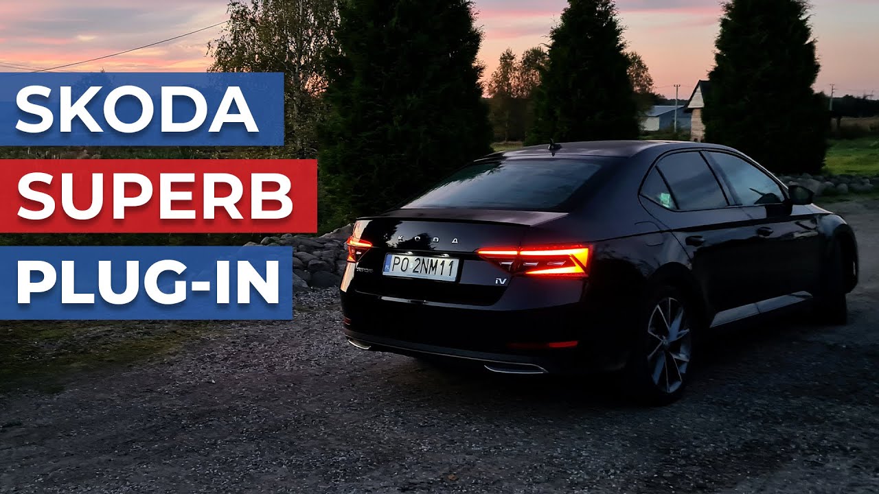 Skoda Superb iV 1.4 TSI PHEV - jak jeździ? Ile spala? Ile kosztuje? TEST AutoMotoVlog