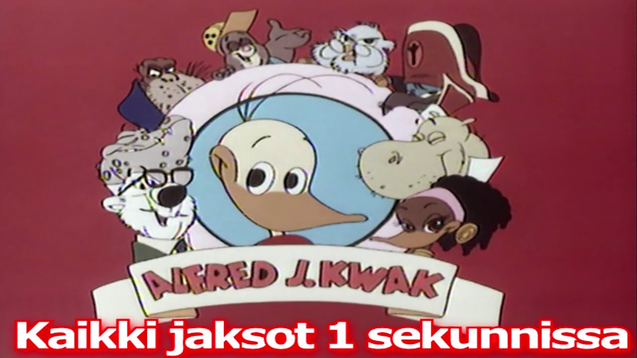 Yksi sekunti jokaisesta Alfred J. Kwak jaksosta