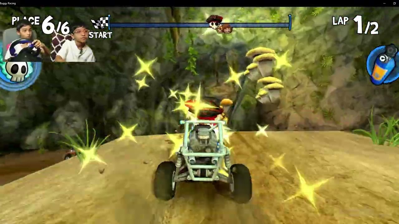 Me & My Brother Took EVERY Shortcut in Beach Buggy Racing 😭🔥
