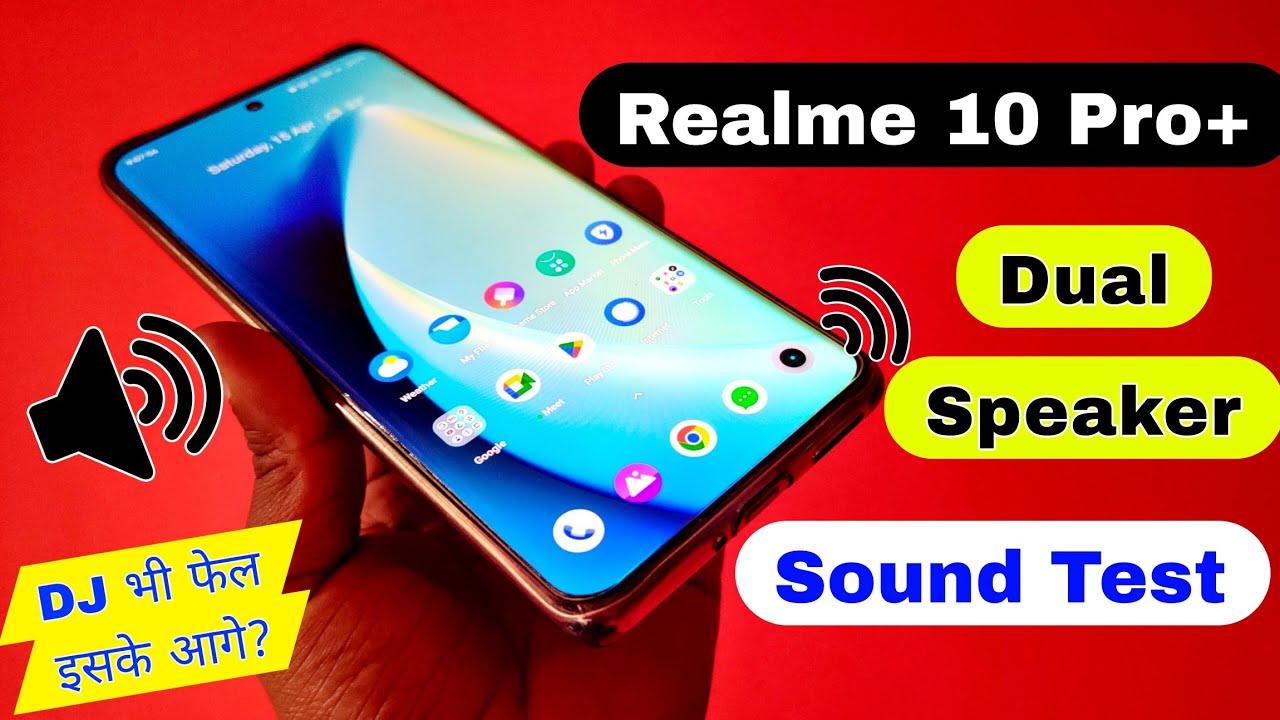 Realme 10 Pro Plus Dual Speaker Sound Quality Test | Realme 10 Pro+ 5G Speaker Test :बवाल वाली आवाज!