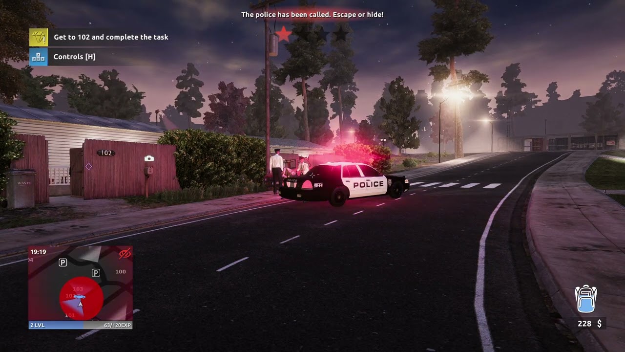 Theif simulator 2 police chase music 10 mins