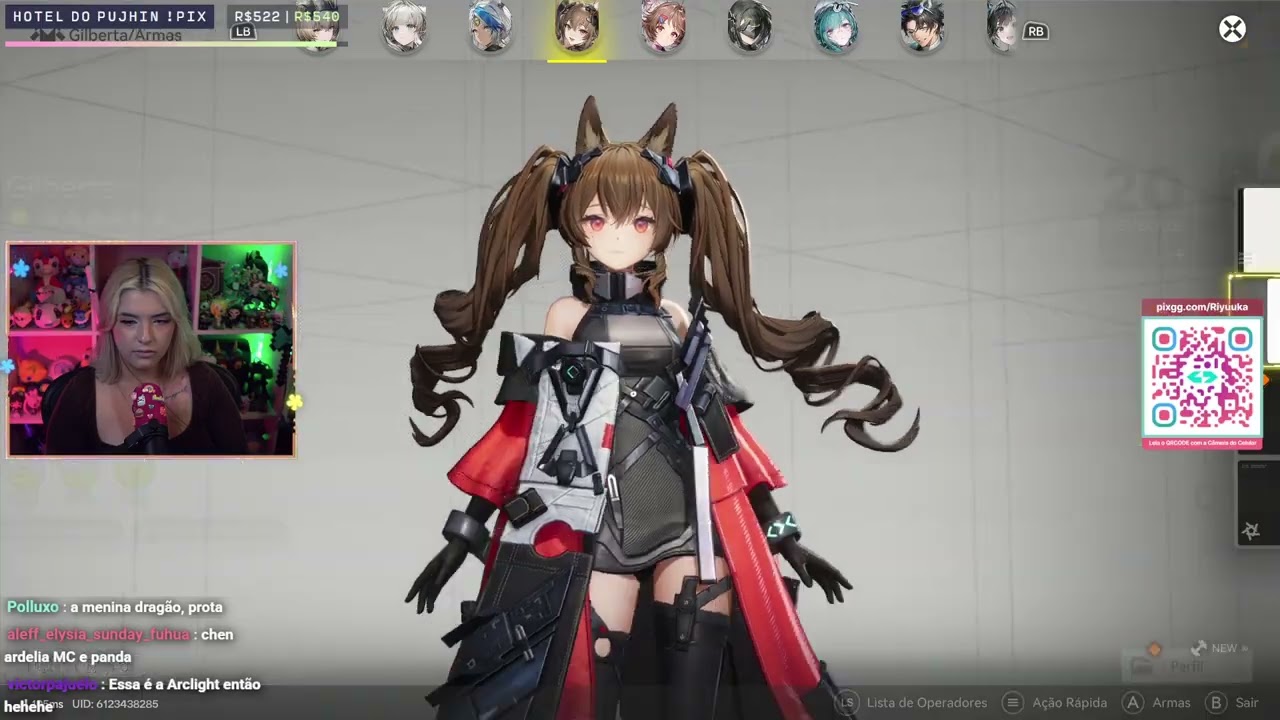 Riyuuka jogando Arknights: Endfield #7