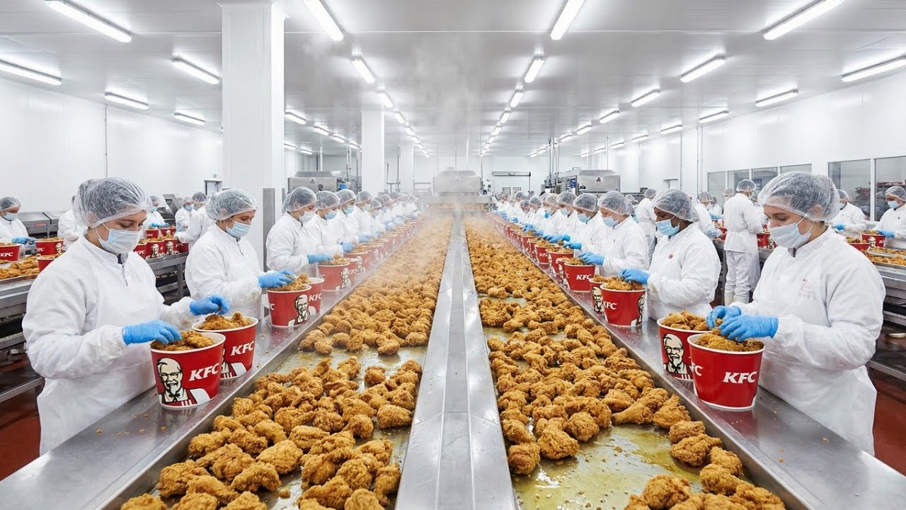 Inside the Factories: How KFC, McDonald’s & Domino’s Really Make Food