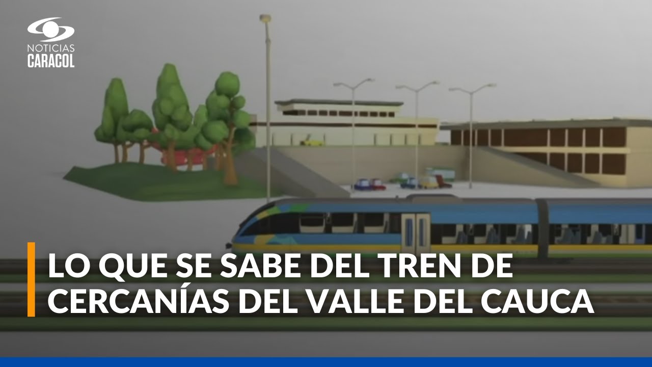 Tren de Cercanías en el Valle del Cauca será una realidad, según autoridades locales: así avanza