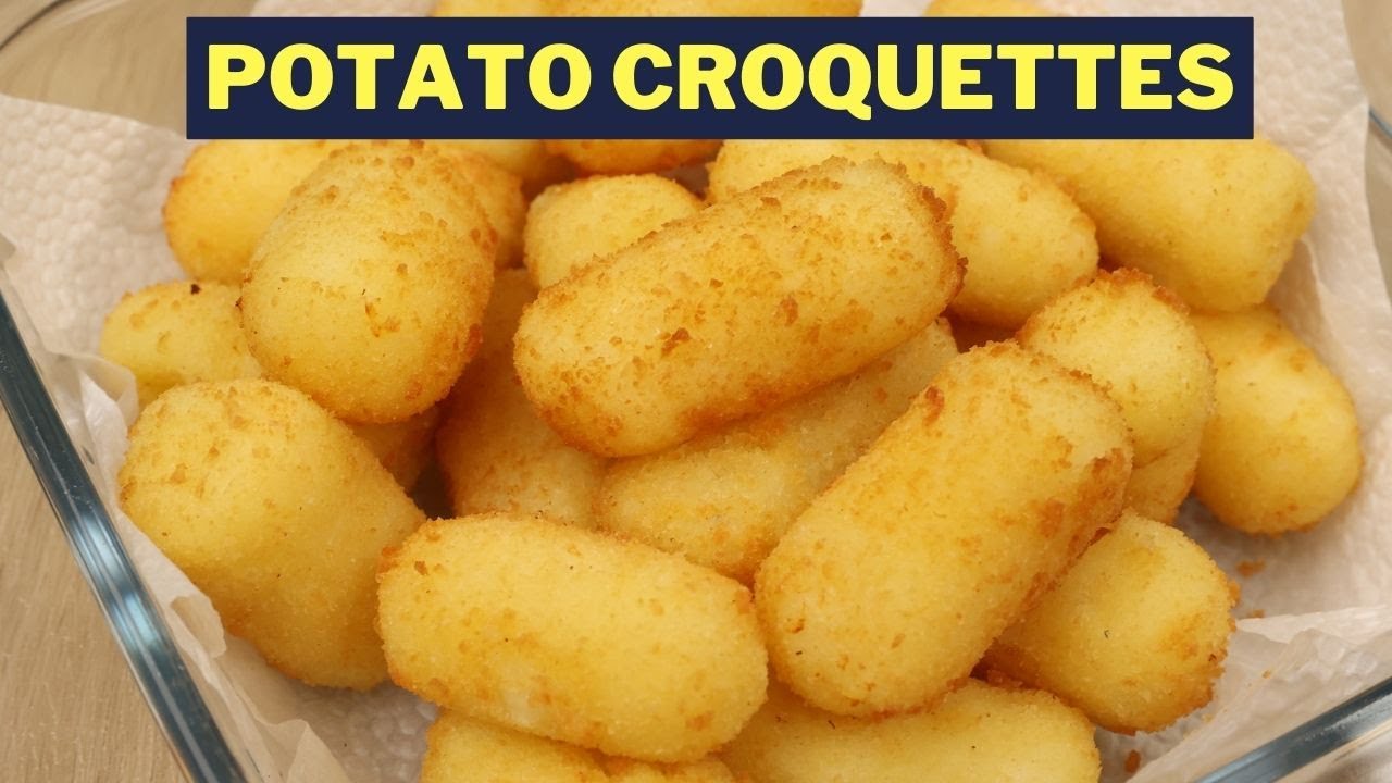 Simple and Easy Potato Croquettes - Potato Recipes