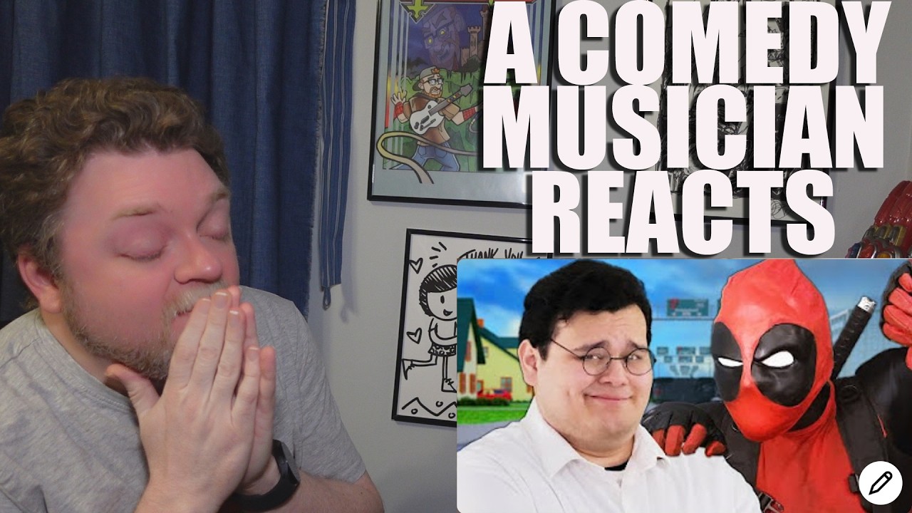 A Comedy Musician Reacts | Deadpool vs Peter Griffin. rap battle. by fightmarker [REACTION/ANALYSIS]