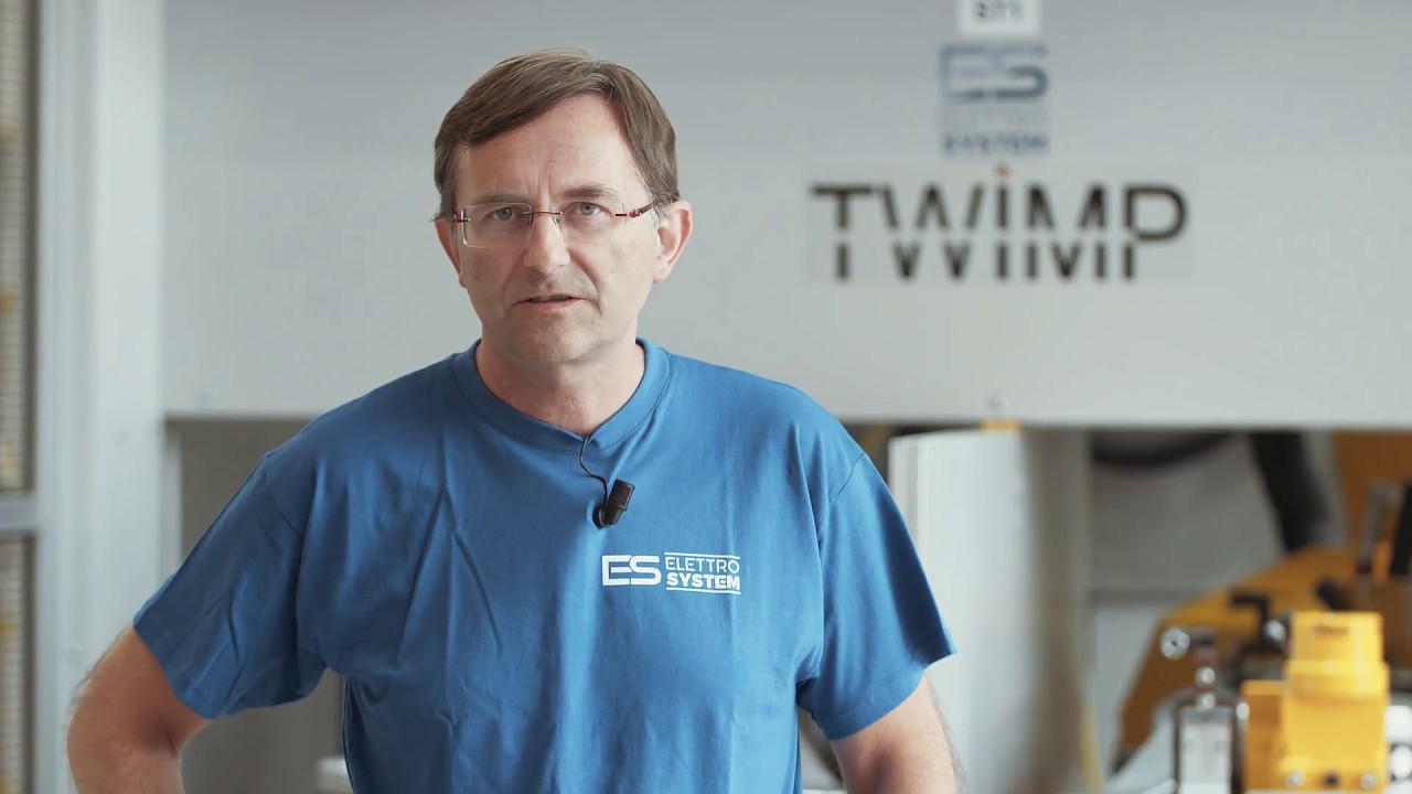 Automated by B&R - Elettrosystem - TWIMP laser cutting and welding machine for every metal
