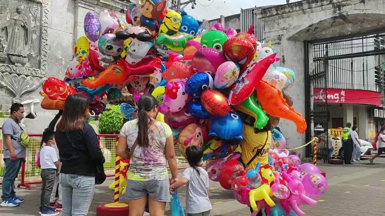 Ballon Vendors of Sto. Niño Cebu (full vid) #balloons #viral #trending #sigbinTV #balloonspop #ball