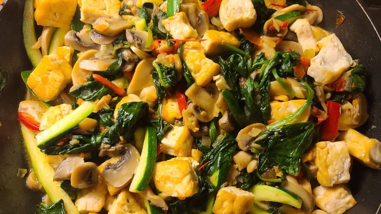 ATÂT DE GUSTOS DOAR LEGUME ȘI BRÂNZĂ TOFU 👩‍🍳👩‍🍳👩‍🍳