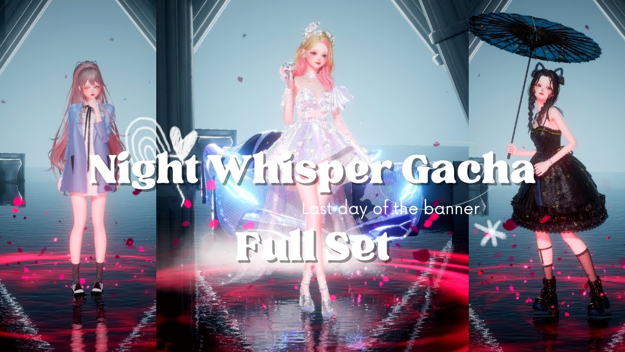Life Makeover Gacha | Night Whispers Gacha 100+ pulls ⊂(⊙д⊙)つ
