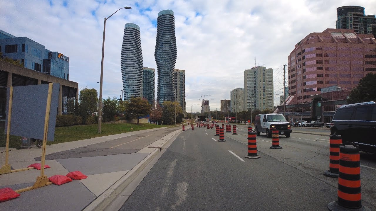 Mississauga City Walking Tour | Fall 2023・4K