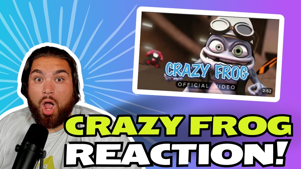 Crazy Frog - Axel F (Official Video) REACTION