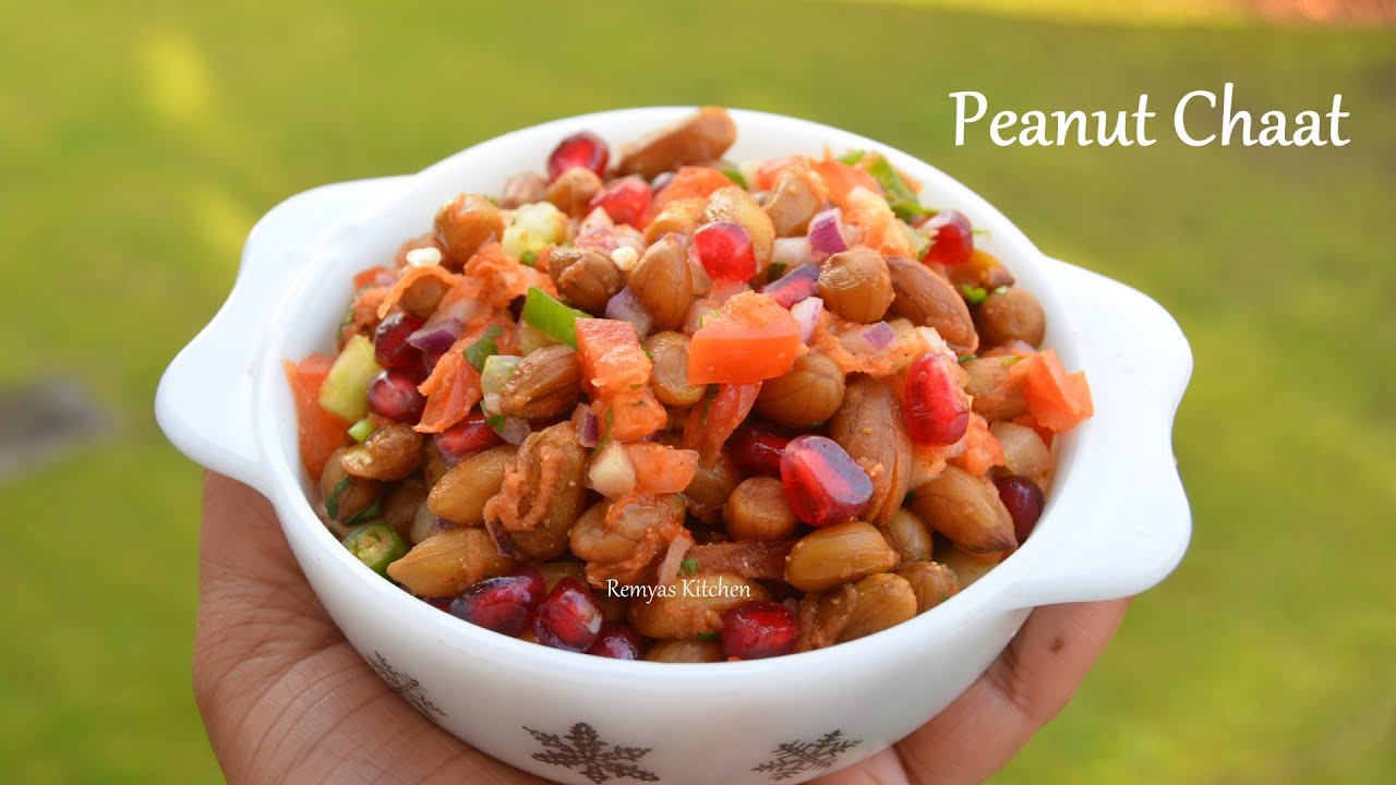 Peanut Chaat | Healthy Evening Snack | Peanut recipe | पीनट चाट रेसिपी  | Remyas Kitchen