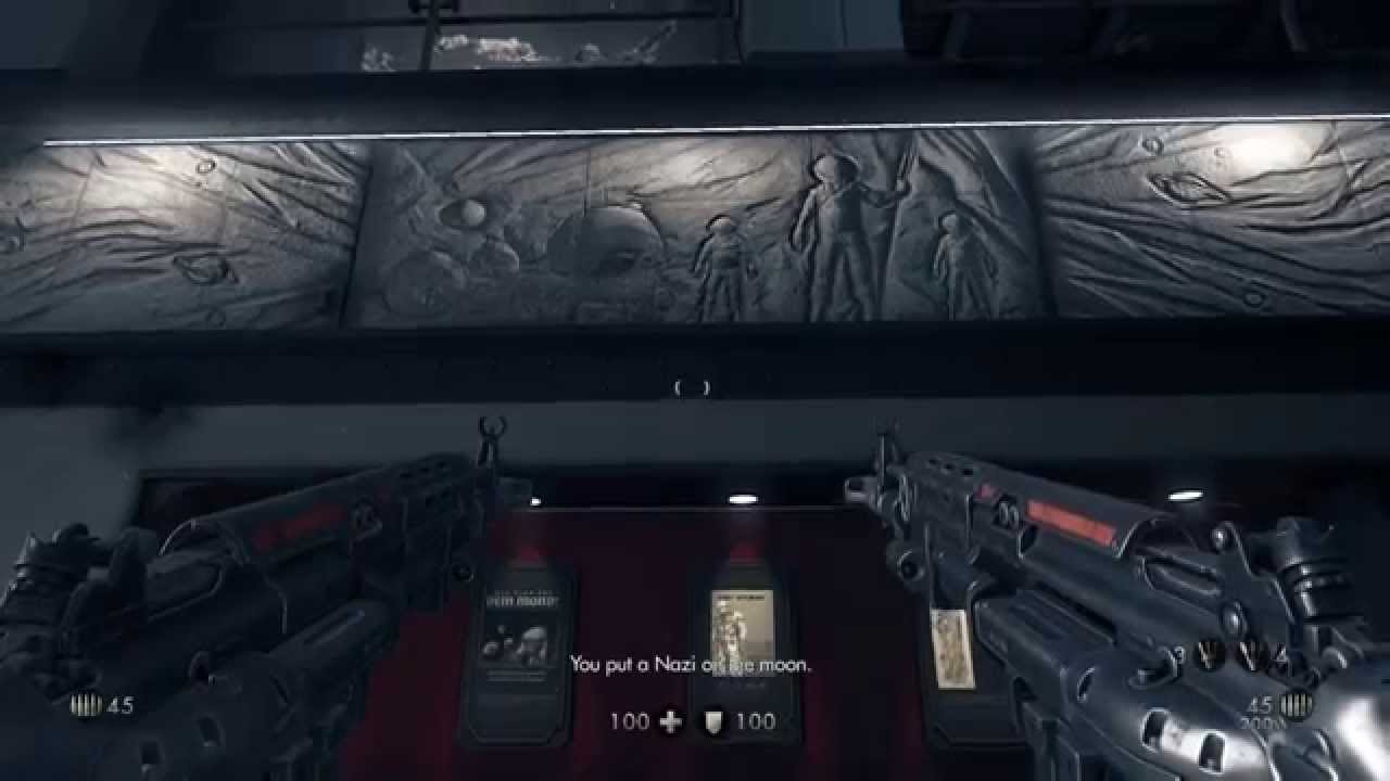 You put a Nazi on the moon (Wolfenstein TNO)