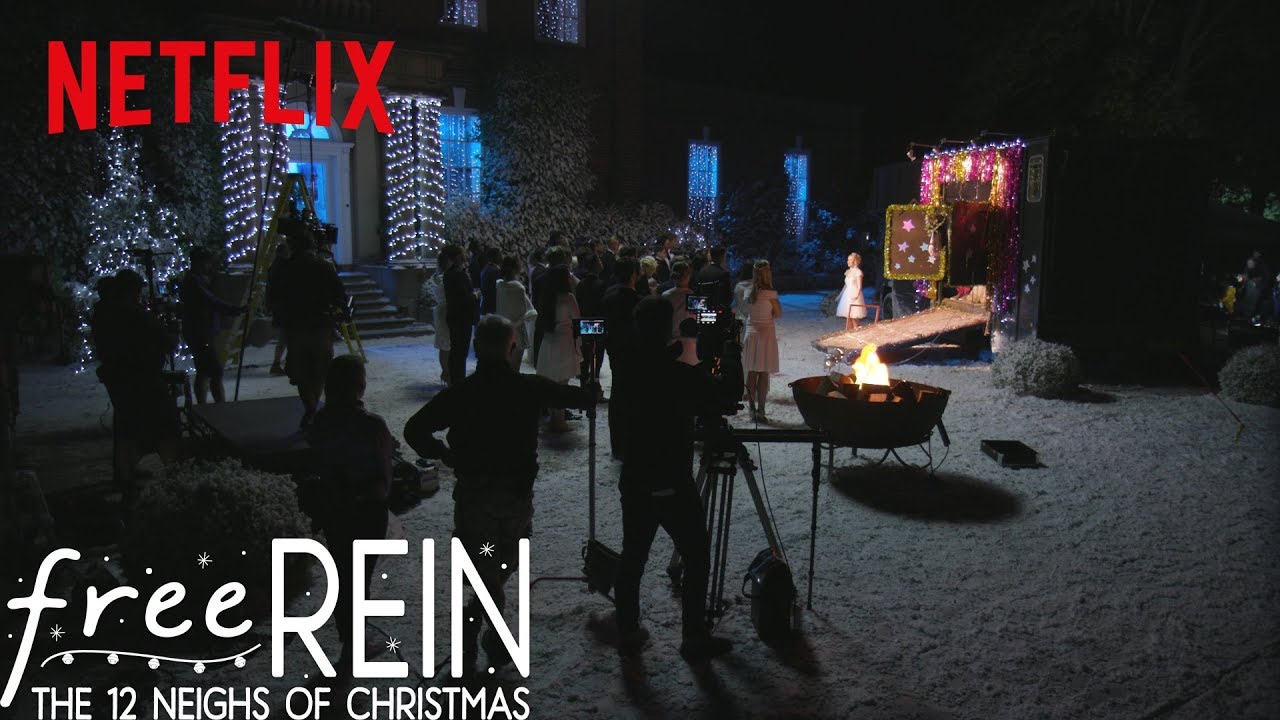 Behind The Scenes on Free Rein with Kerry | The 12 Neighs of Christmas