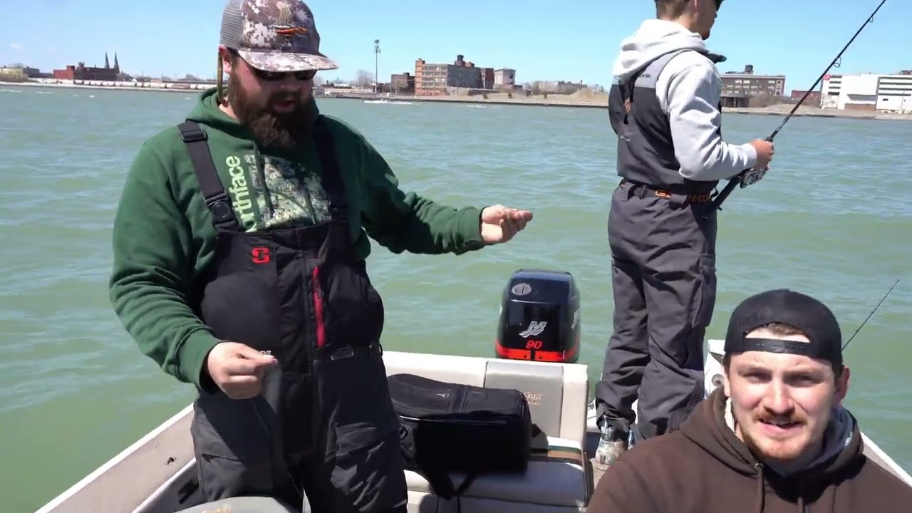 Detroit River Walley Fishing Trip 2025