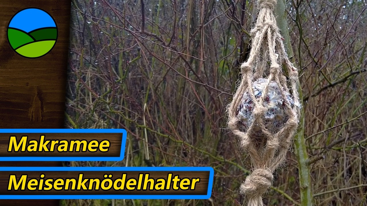 Makramee-Meisenknödelhalter