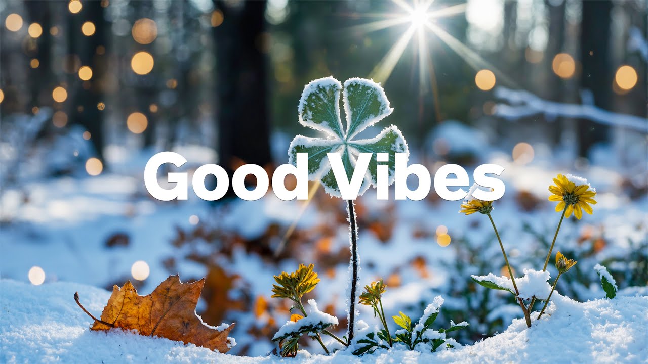 Good Vibes Morning 🌞❄️Tropical Chillout & Deep House Mix for a Positive Start