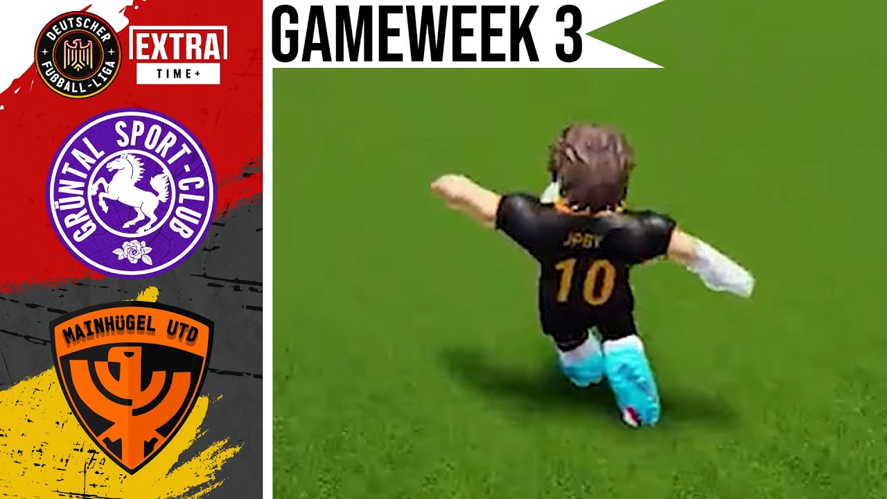 Grüntal S.C. vs Mainhügel United | RFL S2 - Deutscher Fußball-Liga [GW3]
