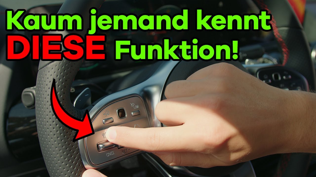 Mercedes Cockpit: ALLE Knöpfe und ihre Funktionen | NIEMAND kennt sie alle! 🕵🏼‍♀️🕵🏼