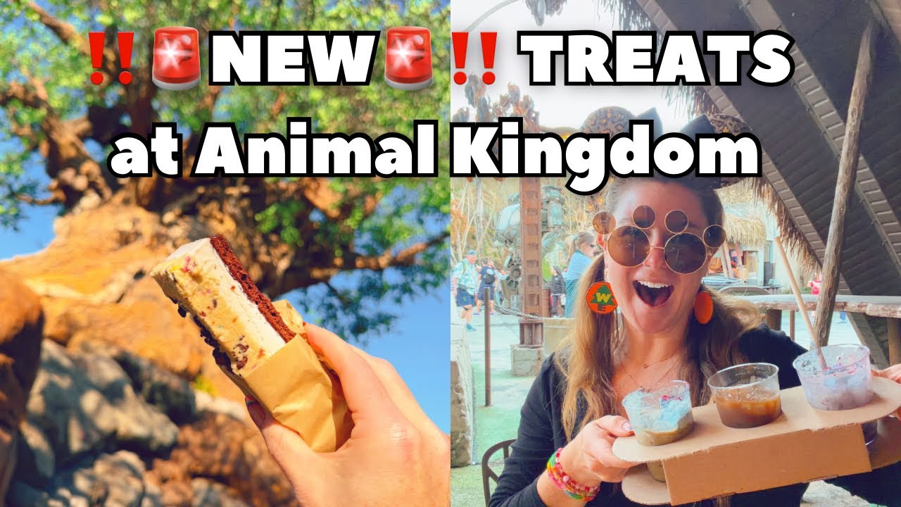 NEW Animal Kingdom Treats Taste Test (plus an unexpected detour)