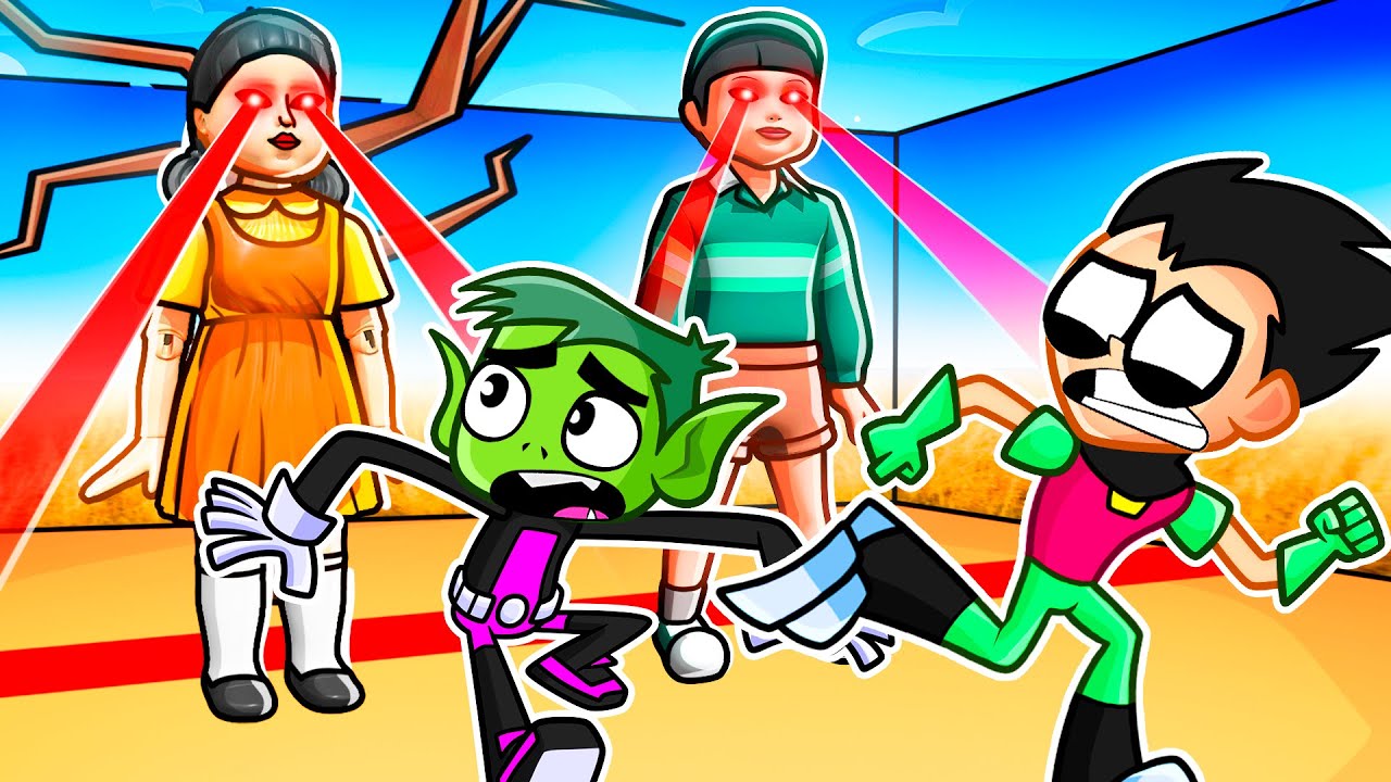 TEEN TITANS Join SQUID GAME SEASON 3 In Roblox!