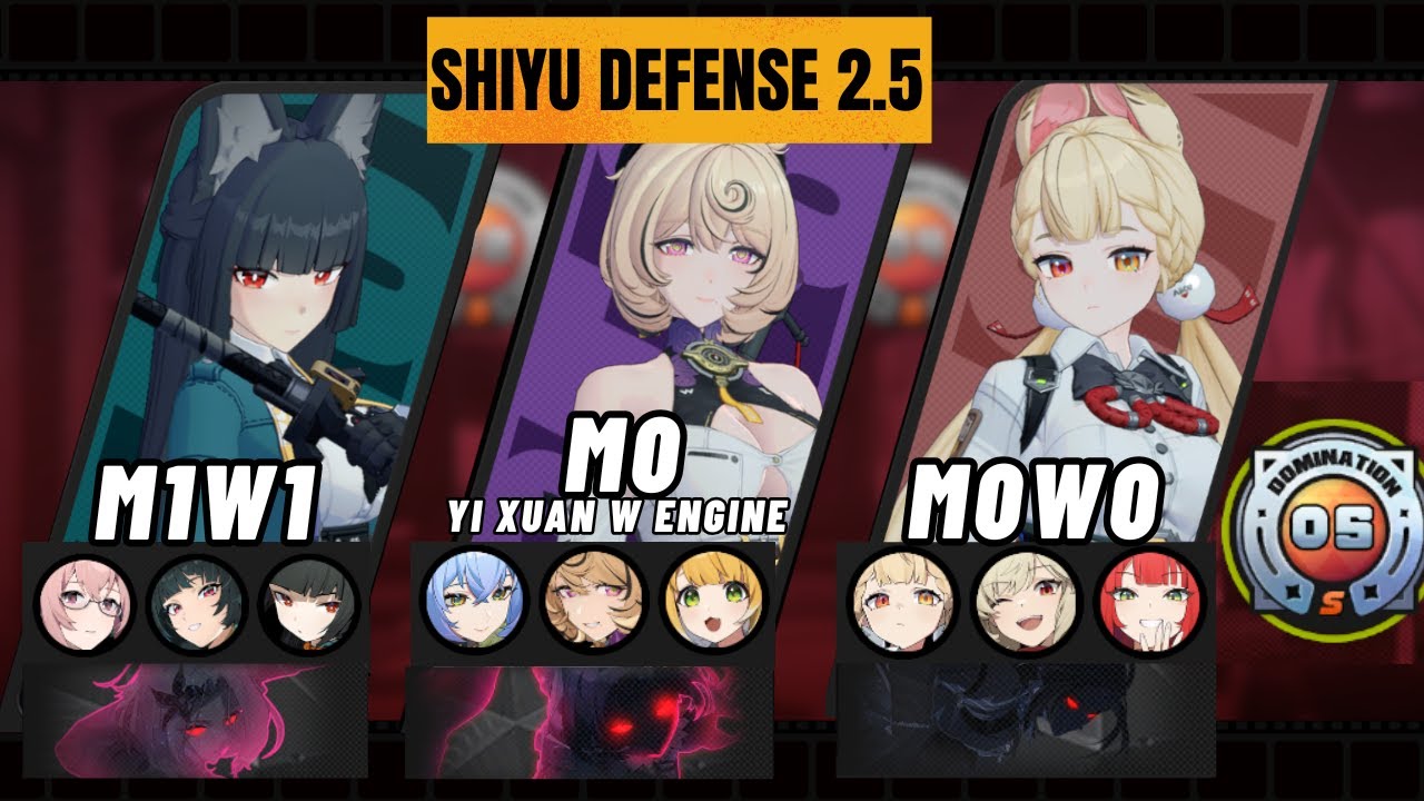 New Shiyu Defense!!! Zenless Zone Zero - MIyabi M1W1, Alice M0W0, Yidhari M0