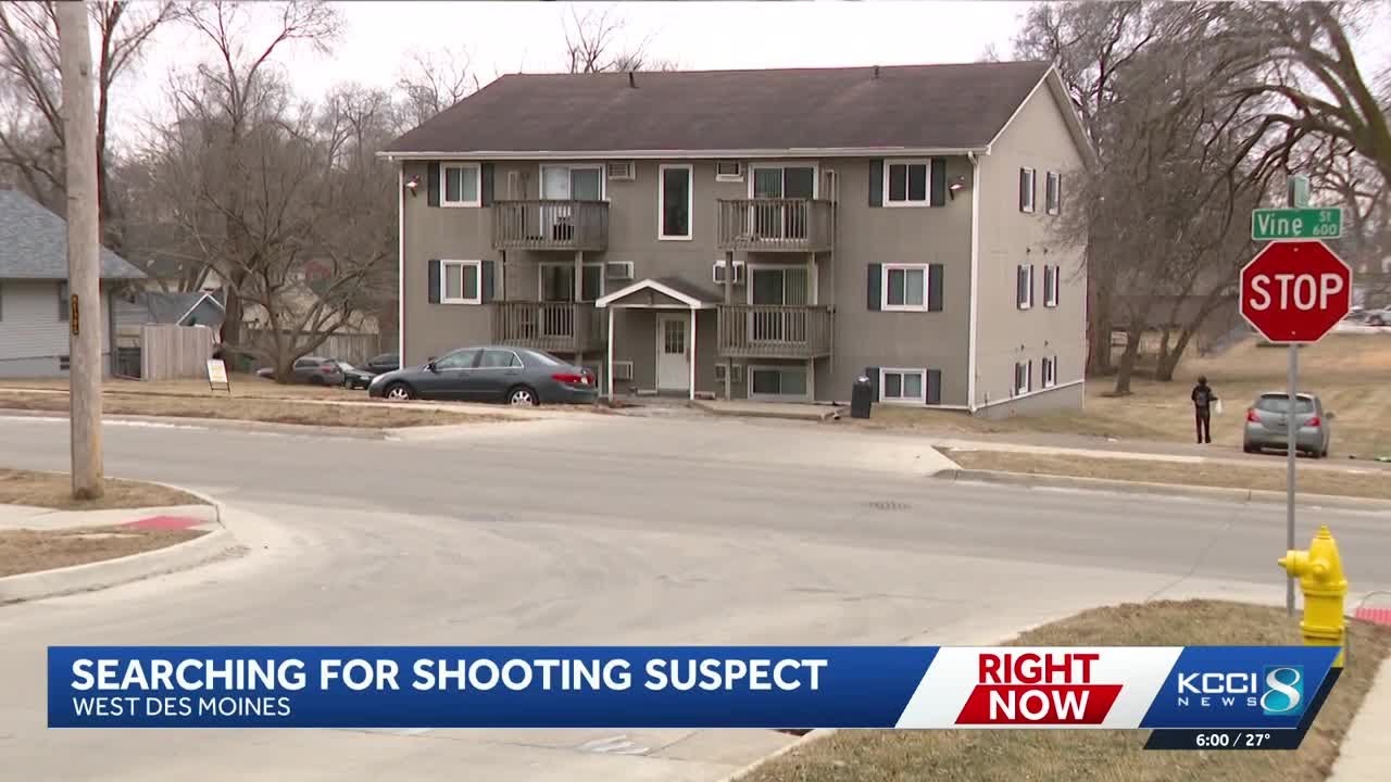Search continues for armed suspect who exchanged shots with police in West Des Moines