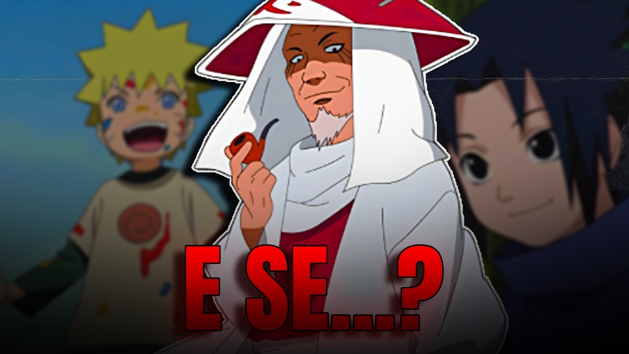 E Se Hiruzen Tivesse Criado Naruto e Sasuke? (Tudo Muda)