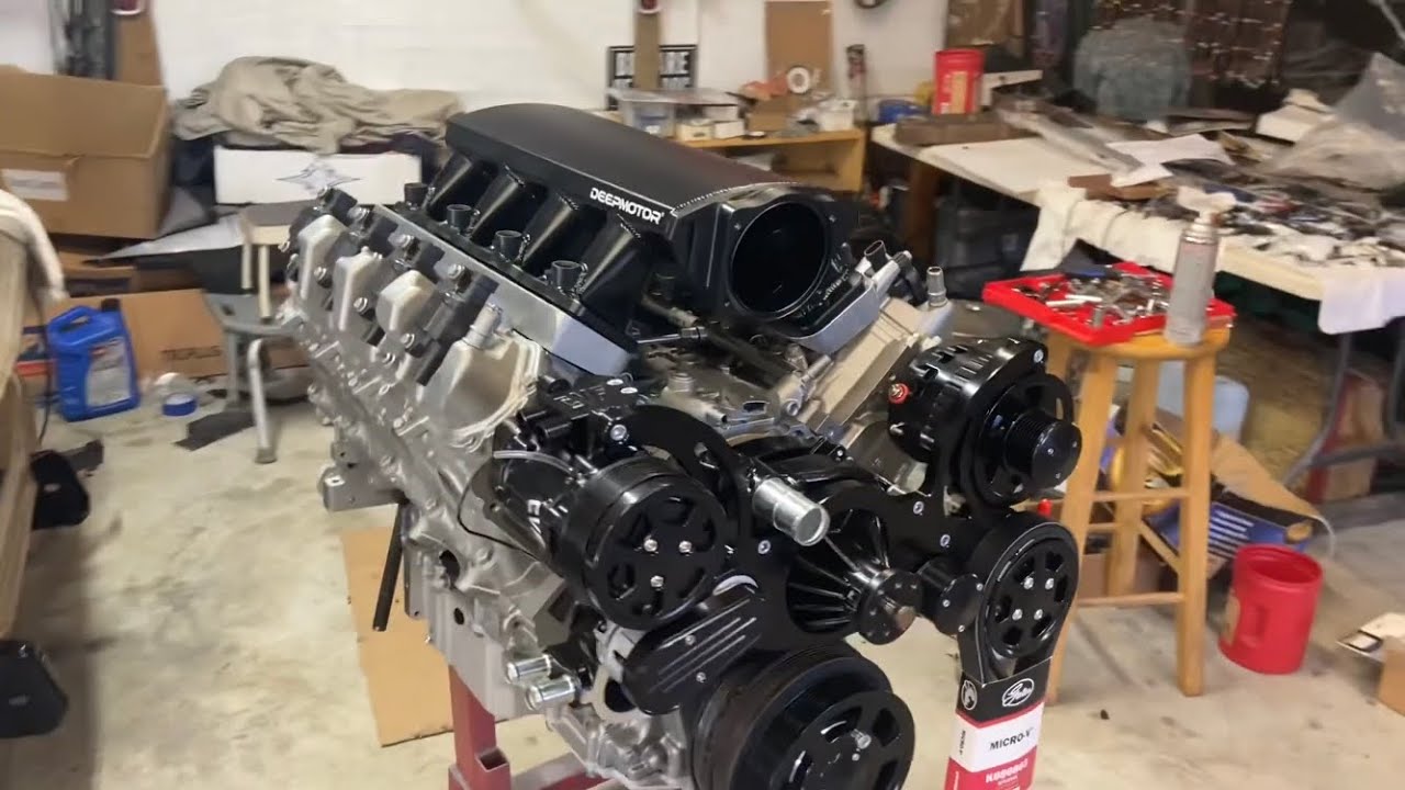 #L83 5.3 gen 5 LT #CVF front accessory kit install & Gen5 LT new oil pump install