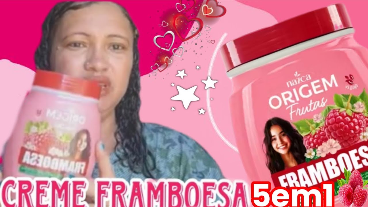 CREME DE PENTEAR 5EM1 FRAMBOESA .