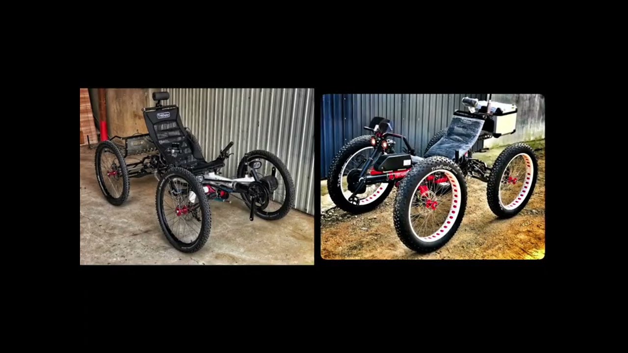 TrikExplor 4WD Electric Recumbent Quad