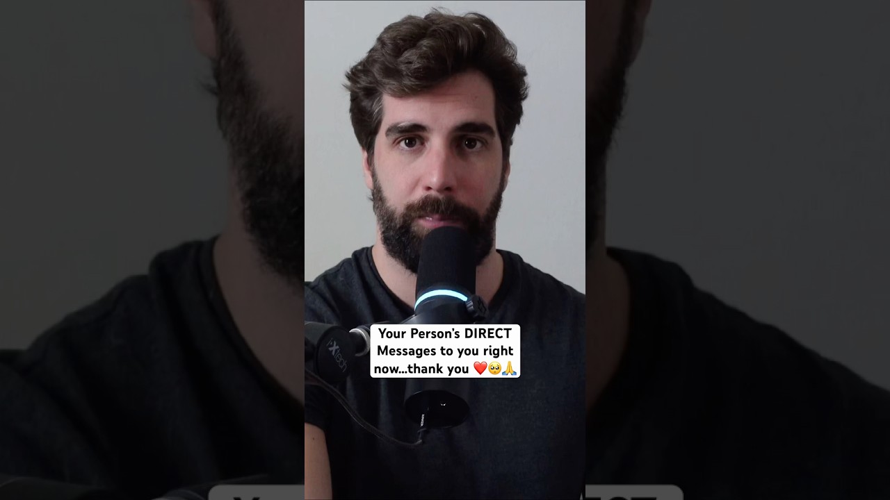 A DIRECT Message from your Person at this moment&hellip;❤️🥹😳
