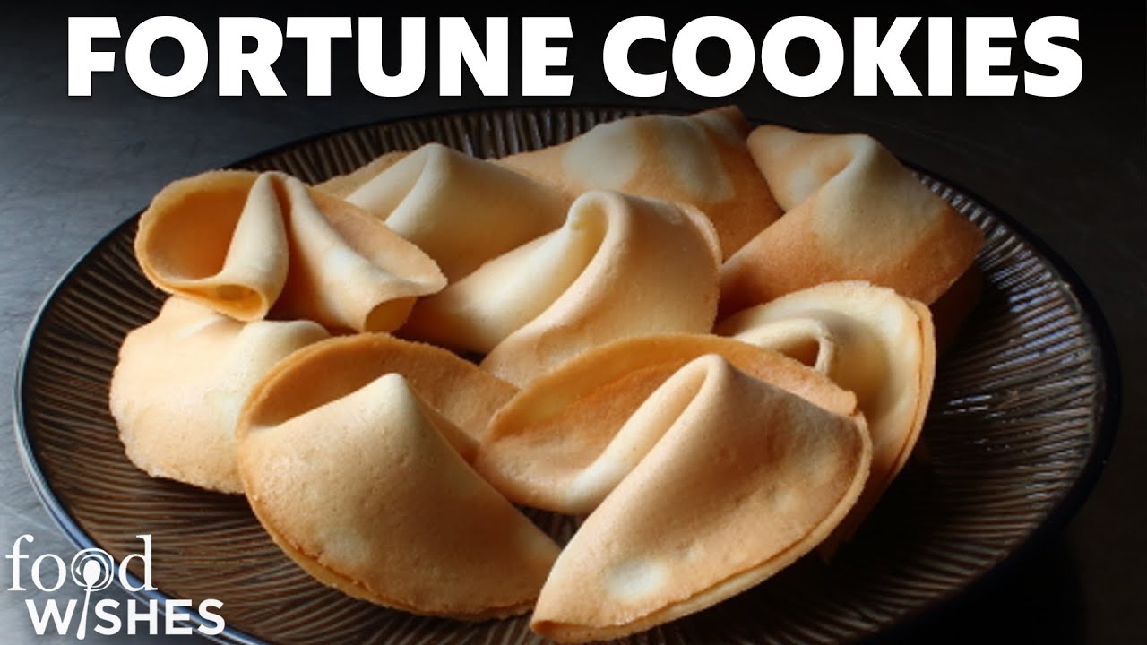 Make Your Own Fortune Cookies | Food Wishes