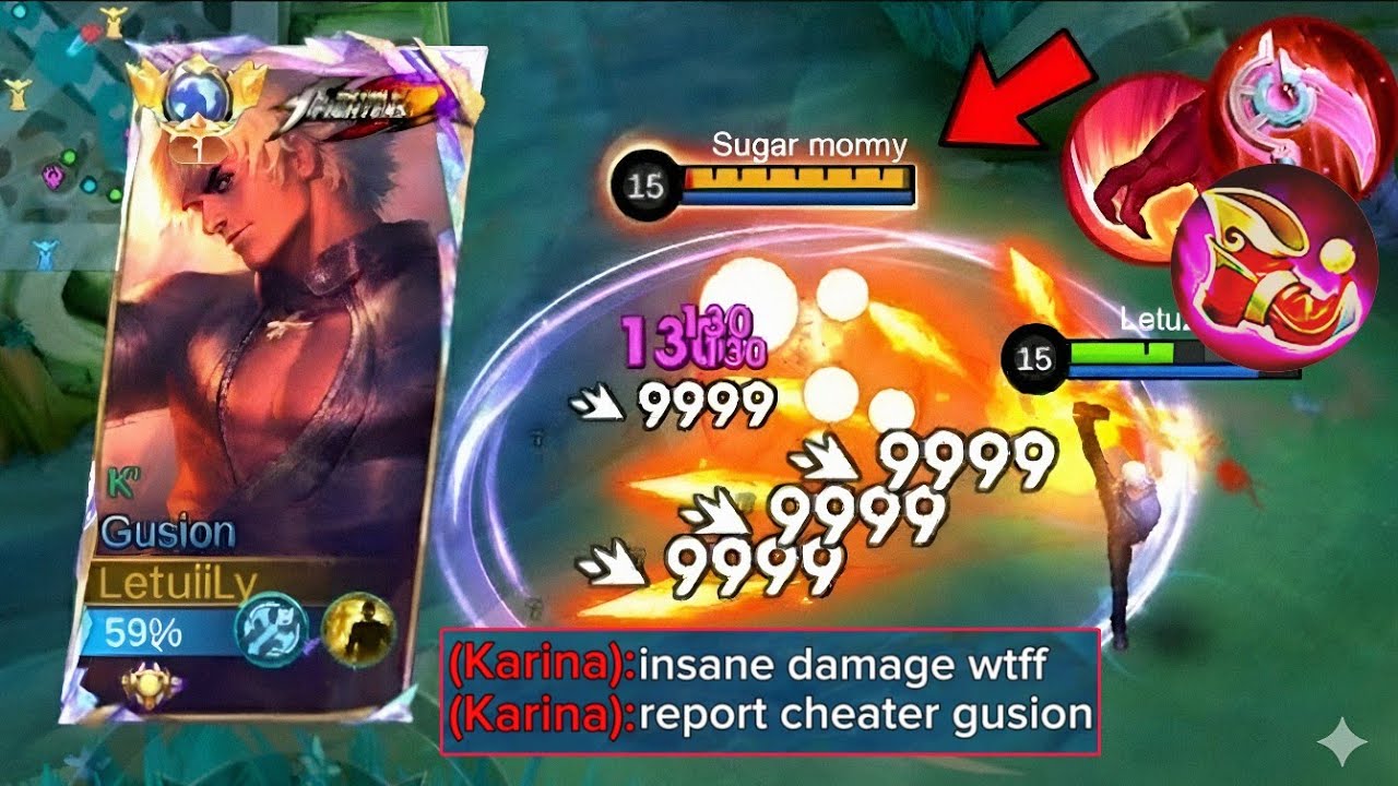 PLEASE ABUSE THIS GLOBAL GUSION 100% TRUE DAMAGE BUILD!!🔥💀(1 HIT Passive,2026)|MOBILE LEGENDS 